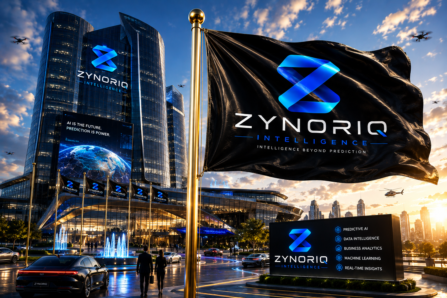 ZYNORIQ Intelligence — Intelligence Beyond Prediction